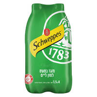 משקה מוגז בטעם למון ליים שוופס 4 * 1.5 ליטר