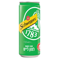 משקה מוגז בטעם למון ליים בפחית שוופס 330 מ