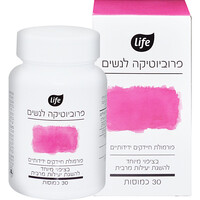 פרוביוטיקה לנשים לייף 30 כמוסות