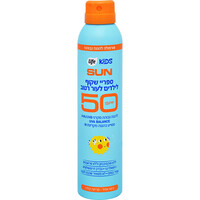 ספריי שקוף להגנה מהשמש לילדים לעור רטוב 50 אס פי אף לייף סאן 200 מ