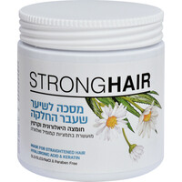 מסכה לשיער שעבר החלקה עם חומצה היאלורונית וקרטין סטרונג הייר לייף 500 מ