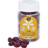 סוכריות ג'לי בינס בטעם פירות יער איזי לשעות רגועות לייף 60 יחידות