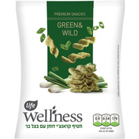 חטיף קראנצי דוחן עם בצל בר וולנס 45 גרם