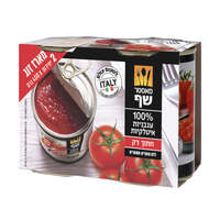 עגבניות איטלקיות 100% חתוך דק מאסטר שף 2 * 400 גרם