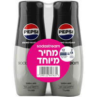 סירופ פפסי מקס סודה סטרים 2 * 440 מ