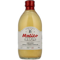 חומץ תפוחים אורגני 5% מוליטו 500 מ
