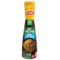 רוטב סויה סיני מופחת סוכר אסם 320 מ