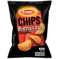 חטיף תפוחי אדמה צ'יפס בטעם מקסיקני אסם 45 גרם