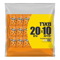 ביסלי חטיף חיטה בטעם גריל אסם 10 * 20 גרם