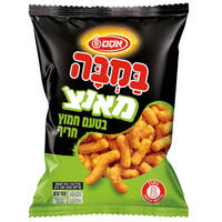 במבה מאנצ' בטעם חמוץ חריף אסם 150 גרם