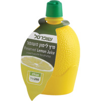 מיץ לימון משומר שופרסל 200 מ