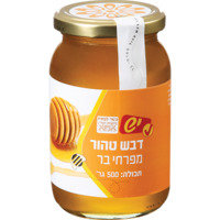 דבש טהור מפרחי בר יש 500 גרם