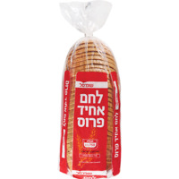 לחם אחיד כהה פרוס שופרסל 750 גרם