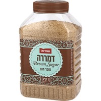 סוכר חום דמררה בצנצנת שופרסל 1 קילו