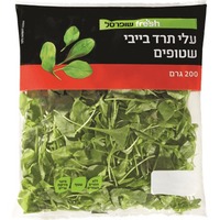 עלי תרד בייבי שטופים שופרסל פרש 200 גרם