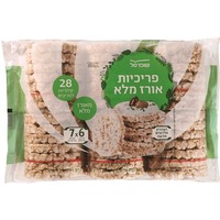 פריכיות אורז מלא שופרסל 6 * 52 גרם