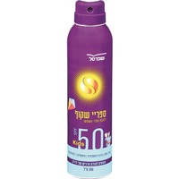 ספריי שקוף להגנה מפני השמש לילדים אס פי אף 50 שופרסל 200 מ