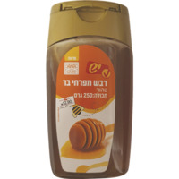 דבש טהור מפרחי בר יש 250 גרם