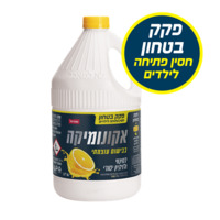 אקונומיקה בבישום לחיטוי ולניקיון יסודי שופרסל 4 ליטר