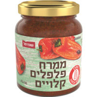 ממרח פלפלים קלויים שופרסל 180 גרם