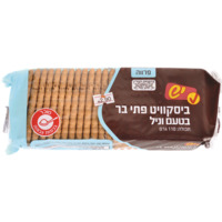 ביסקוויט פתי בר בטם וניל יש 110 גרם
