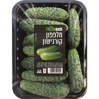 מלפפון קורנישון פרש שופרסל 350 גרם