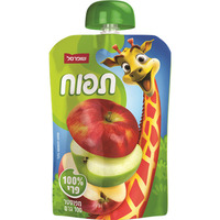 מחית תפוח 100% פרי שופרסל 100 גרם