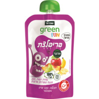 מחית מיקס פירות אורגנית פריפלצת גרין 120 גרם