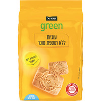 עוגיות ללא תוספת סוכר גרין 250 גרם