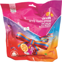 פס רולר ממתק בטעם תות פטל ותפוז יש 12 * 12 גרם