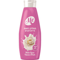 תחליב רחצה ורדים לבנים מי שופרסל 700 מ