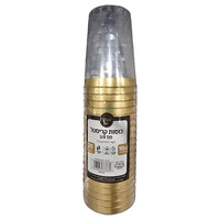 כוסות קריסטל עם פס זהב 20 יחידות