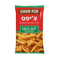 צ'יפס זיגזג קפוא סבא שמעון שופרסל 1.5 קילו