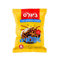 בייגלה מקלות עם מלח מקלונים ביגל'ס שופרסל 350 גרם