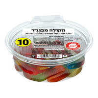 סוכריות גומי נחשים בטעמי פירות הקולה מבגדד 180 גרם