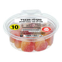 סוכריות גומי בטעם אפרסק הקולה מבגדד 180 גרם