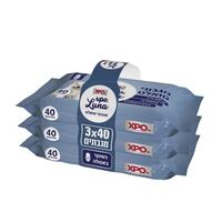 מגבוני נייר טואלט לח לונה אקס פי או 3 * 40 יחידות