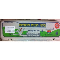 ביצים רגילות גודל גדול המכון למיון ושיווק ביצים 12 יחידות