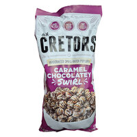 חטיף פופקורן בטעם קרמל בזיגוג שוקולד קרטורס 227 גרם