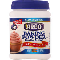 אבקת אפיה ללא אלומיניום ארגו 340 גרם