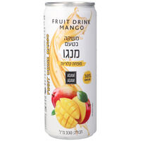 משקה מופחת קלוריות בטעם מנגו אדם אדם 330 מ