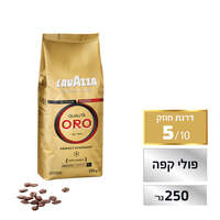 פולי קפה קוואליטה אורו חוזק 5 לוואצה 250 גרם