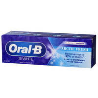 משחת שיניים להלבנה רעננות ארקטית 3 די ווייט אוראל-בי 75 מ