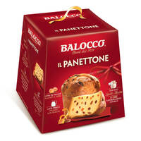 עוגת שמרים פנטוני עם צימוקים וקליפות תפוז בלוקו 500 גרם