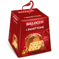 עוגת שמרים פנטוני עם זיגוג אגוזים ומילוי פירות מסוכרים בלוקו 100 גרם