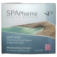 קרם לחות לעור רגיל ומעורב מועשר במינרלים מים המלח ספא פארמה 50 מ