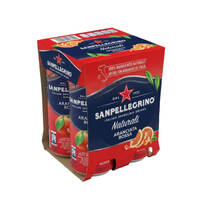 משקה מוגז בטעם תפוז אדום סן פלגרינו 4 * 330 מ