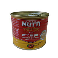 רסק עגבניות 22° בתוספת מלח מוטי 210 גרם