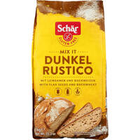 מיקס איט דאנקל רוסטיקו תערובת עשירה בסיבים תזונתיים על בסיס עמילן תירס שר 1 קילו