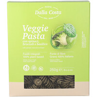 פסטה מחיטת דורום מלאה עם תרד ברוקולי ובזיליקום דאלה קוסטה מור ים מרקטינג 250 גרם